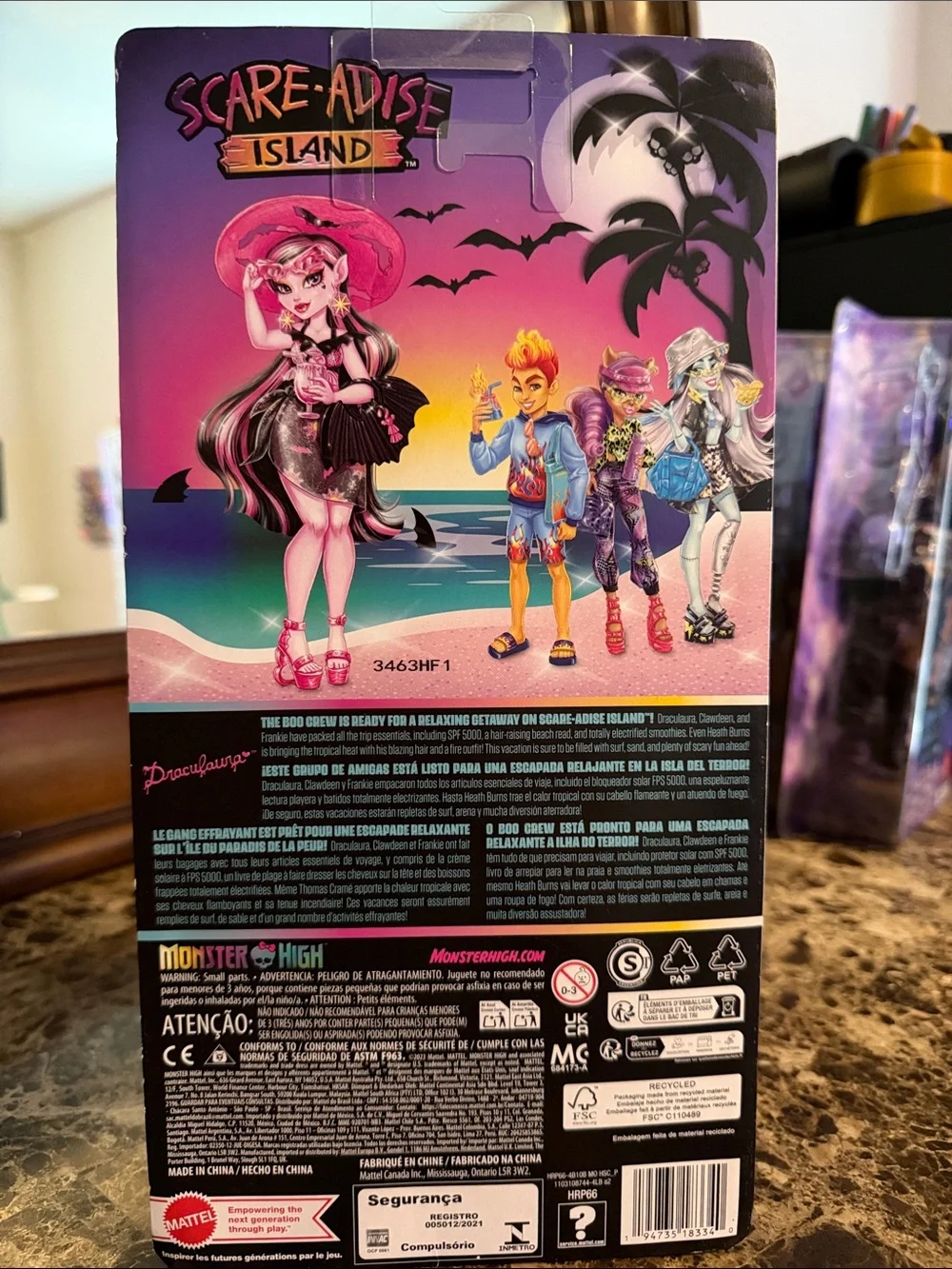 Monster high Scare-Adise Island Draculaura